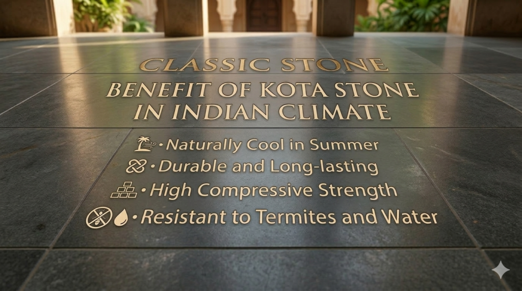 How Kota Tiles Stay Cool in Summer (Perfect for Indian Weather)