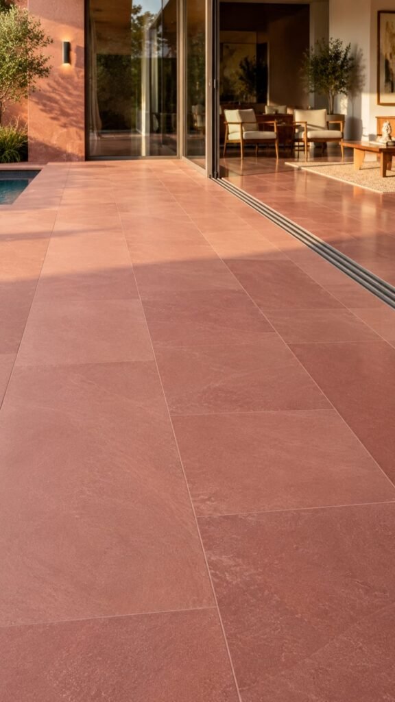 Mandana Red Stone flooring for residential projects